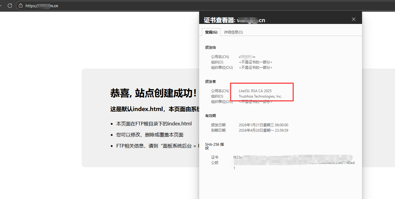 网站访问验证
